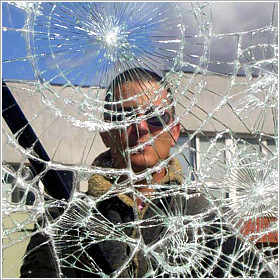 Inbraakvertragende glasfolie