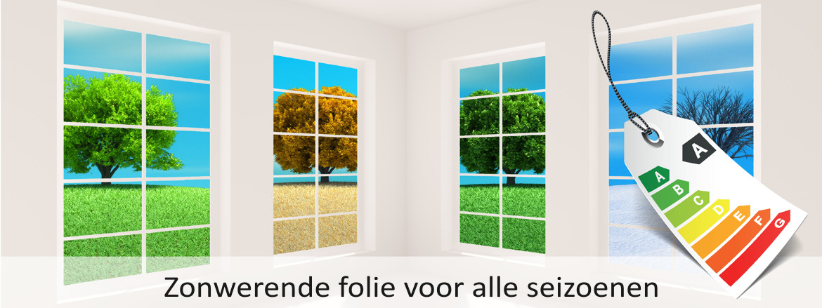 Zonwerende folie voor alle seizoenen